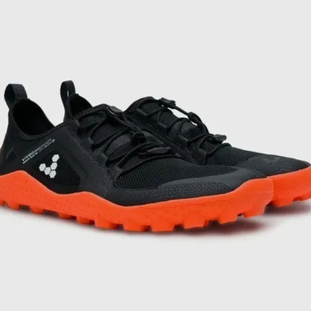 Vivobarefoot Primus Trail Black Molten Lava Womens Shoes Sz Eu 38 US 7.5